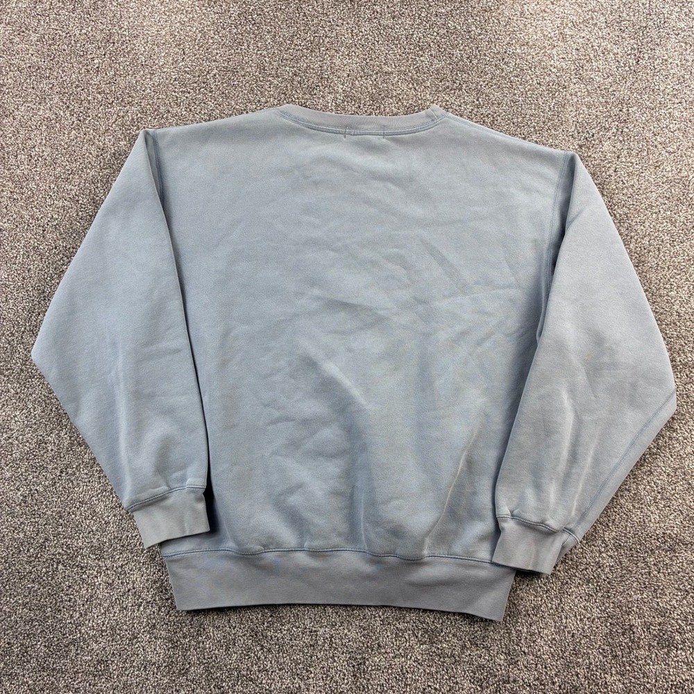 Vintage Polo Ralph Lauren Sweatshirt Mens Large Blue Crewneck Small Pony Logo - Picture 5 of 6